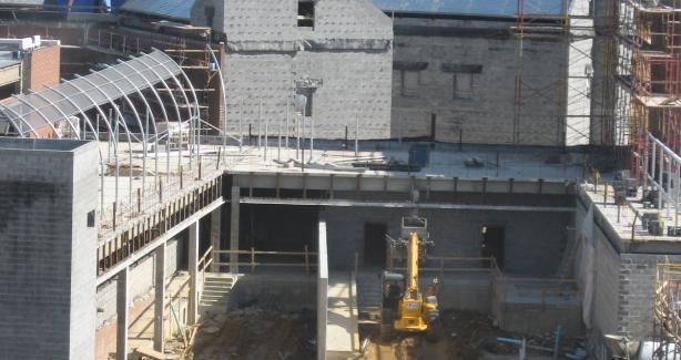 Saint Elizabeths Hospital Construction: March 2008